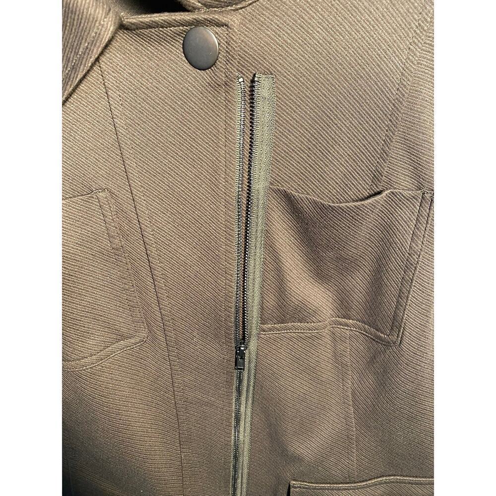 Women's Cabi Moto Olive Green Jacket Size Small - Picture 2 of 5